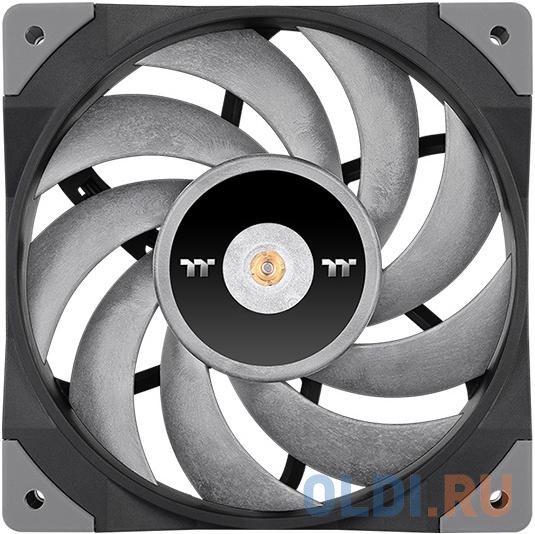 Fan Tt TOUGHFAN 12 Turbo (1 Pack) [CL-F121-PL12GM-A]  / PWM / Hydraulic Bearing Gen.2 / Black/gray - фото 2