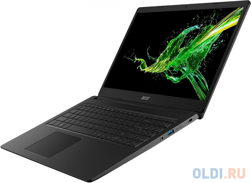 Ноутбук Acer Aspire 3 A315-34-C6GU Celeron N4020 4Gb SSD256Gb Intel UHD Graphics 600 15.6" IPS FHD (1920x1080) Free DOS black WiFi BT Cam 4810mAh NX.HE3EU.058 - фото 8