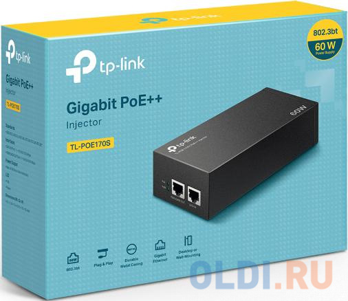 TP-Link TL-POE170S Инжектор PoE++ фото
