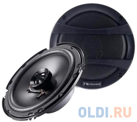

Колонки автомобильные Nakamichi NSE-1618 (без решетки) 200Вт 92дБ 4Ом 16.5см (6 1/2дюйм) коаксиальные двухполосные