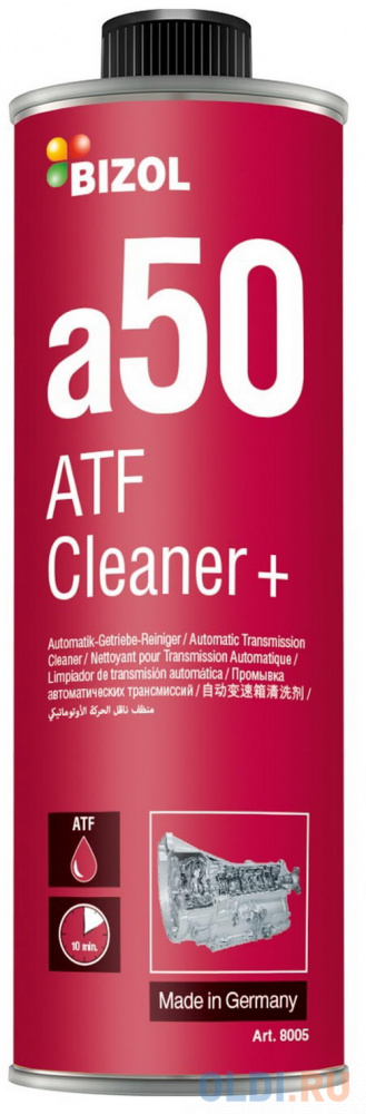 8005 BIZOL Очиститель АКПП ATF Cleaner+ a50 (0,25л) супер очиститель салона и кузова liquimoly super k cleaner 1682