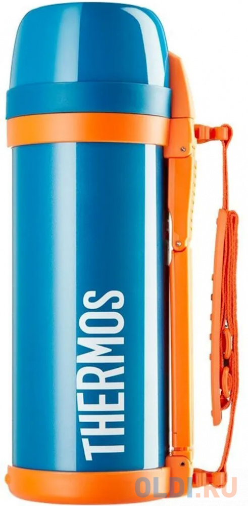 Термос Thermos FDH Stainless Steel Vacuum Flask 2л. синий/оранжевый (657268)