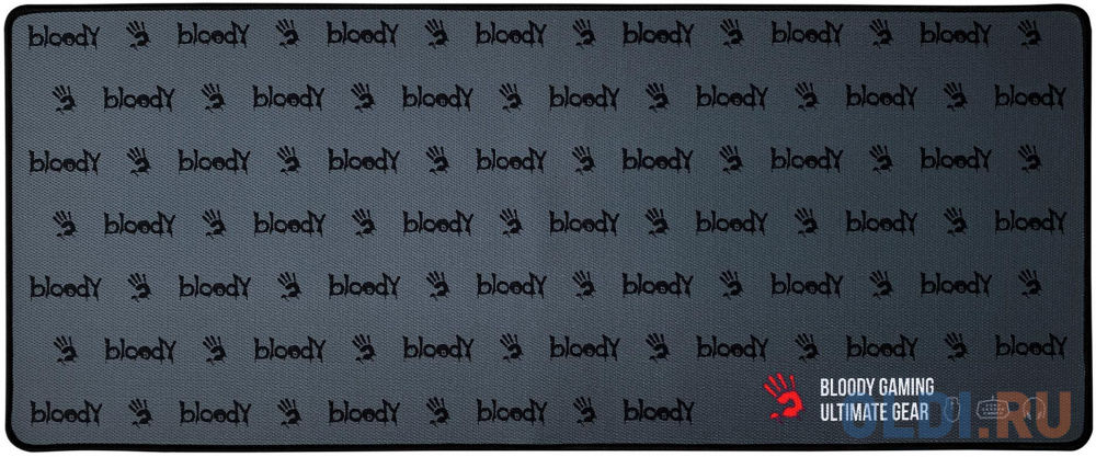 Коврик для мыши A4Tech Bloody BP-30L черный 750x300x3мм коврик для мыши oklick ok f0282 рисунок матрица
