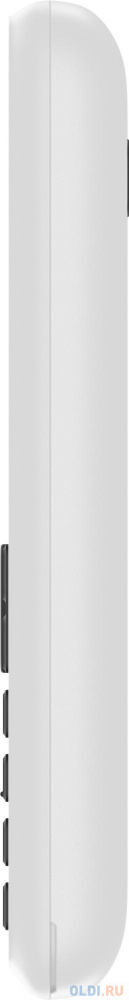 Мобильный телефон Alcatel 1068D белый моноблок 2Sim 1.8" 128x160 Nucleus 0.08Mpix GSM900/1800 GSM1900 MP3 FM microSD max32Gb фото