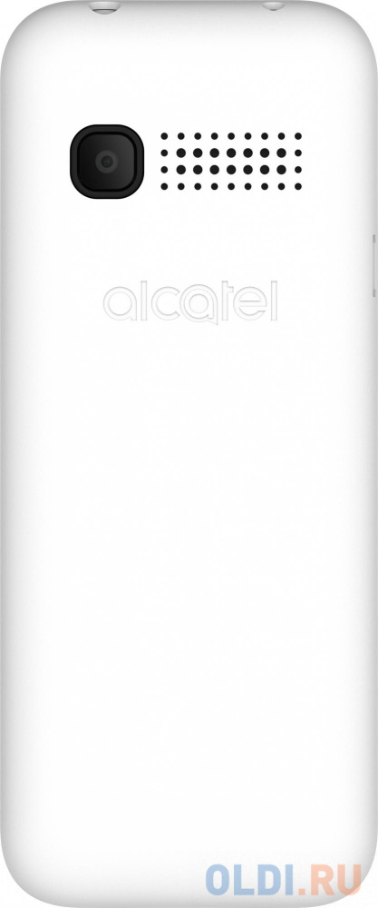 Мобильный телефон Alcatel 1068D белый моноблок 2Sim 1.8" 128x160 Nucleus 0.08Mpix GSM900/1800 GSM1900 MP3 FM microSD max32Gb фото