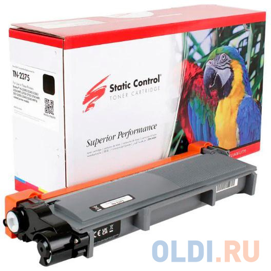 

Картридж лазерный Static Control 002-03-LTN2375 TN-2375 черный (2600стр.) для Brother HL-L2300DR, HL-L2340DWR