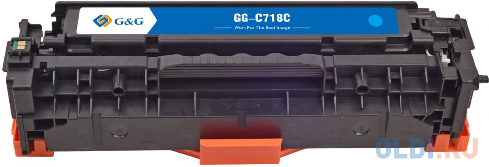 Картридж лазерный G&G GG-C718C голубой (2900стр.) для Canon MF8330i/MF8330/MF8350/LBP7200 фото
