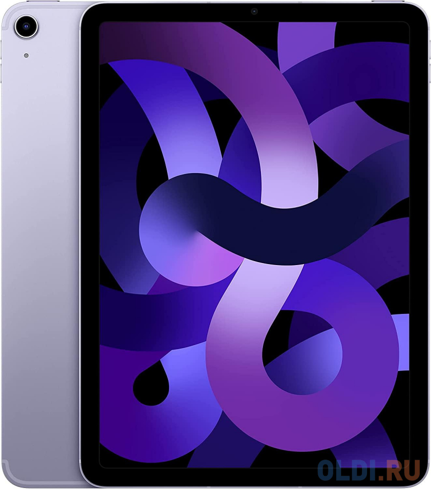 

Планшет Apple iPad Air 2022 A2589 M1 2.99 8C RAM8Gb ROM64Gb 10.9" IPS 2360x1640 3G 4G iOS фиолетовый 12Mpix 12Mpix BT GPS WiFi Touch 9hr