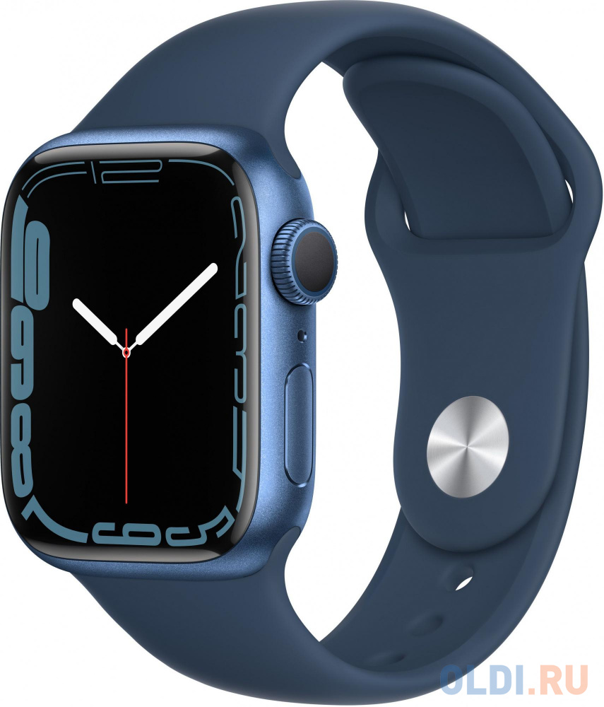

Смарт-часы Apple Watch Series 7 A2473 41мм OLED LTPO синий (MKN13LL/A)