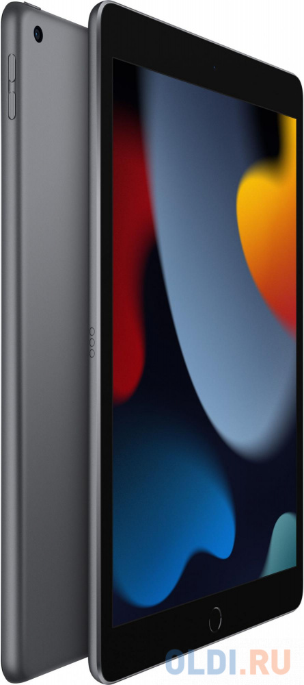 Планшет Apple iPad 2021 A2602 A13 Bionic 6С ROM64Gb 10.2" IPS 2160x1620 iOS серый космос 8Mpix 12Mpix BT WiFi Touch 10hr фото