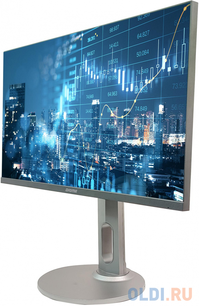 Монитор Digma 23.8" DM-MONB2407 черный IPS LED 7ms 16:9 HDMI M/M матовая HAS Pivot 250cd 178гр/178гр 1920x1080 DisplayPort FHD USB 4.8кг фото