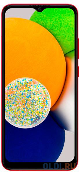 

Смартфон Samsung SM-A035F Galaxy A03 64Gb 4Gb красный моноблок 3G 4G 6.5" 720x1600 Android 10 48Mpix 802.11 b/g/n/ac GPS GSM900/1800 GSM1900 Touc