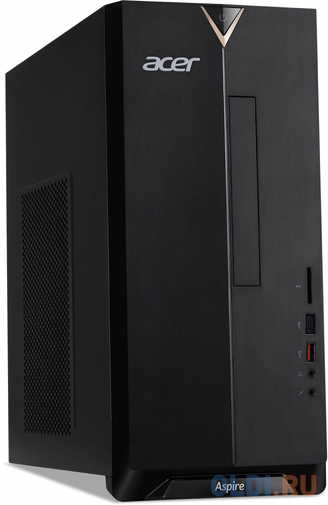 

ПК Acer Aspire TC-1660 MT i3 10105 (3.7) 8Gb 1Tb 7.2k SSD256Gb GTX1650 4Gb CR Windows 11 Home GbitEth WiFi BT 500W черный
