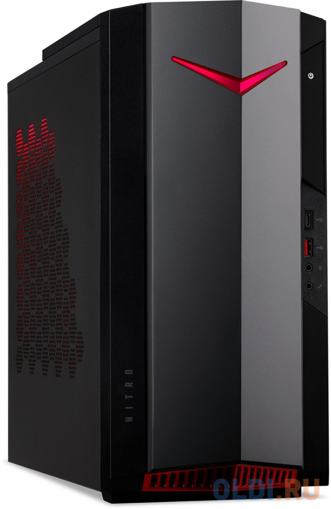 

ПК Acer Nitro N50-640 i5 12400 (2.5) 16Gb SSD1Tb RTX3060Ti 8Gb Windows 11 GbitEth 500W черный