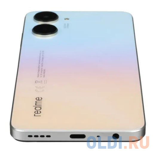 Смартфон Realme RMX3630 10 128Gb 8Gb белый моноблок 3G 4G 2Sim 6.4" 1080x2400 Android 12 50Mpix 802.11 a/b/g/n/ac NFC GPS GSM900/1800 GSM1900 Tou фото