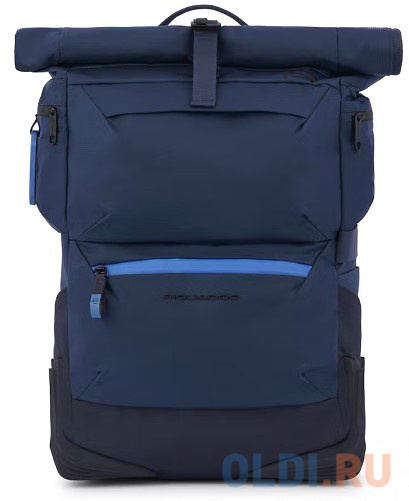 

Рюкзак Piquadro Corner 2.0 CA5854C2O/BLU роллтоп синий нейлон