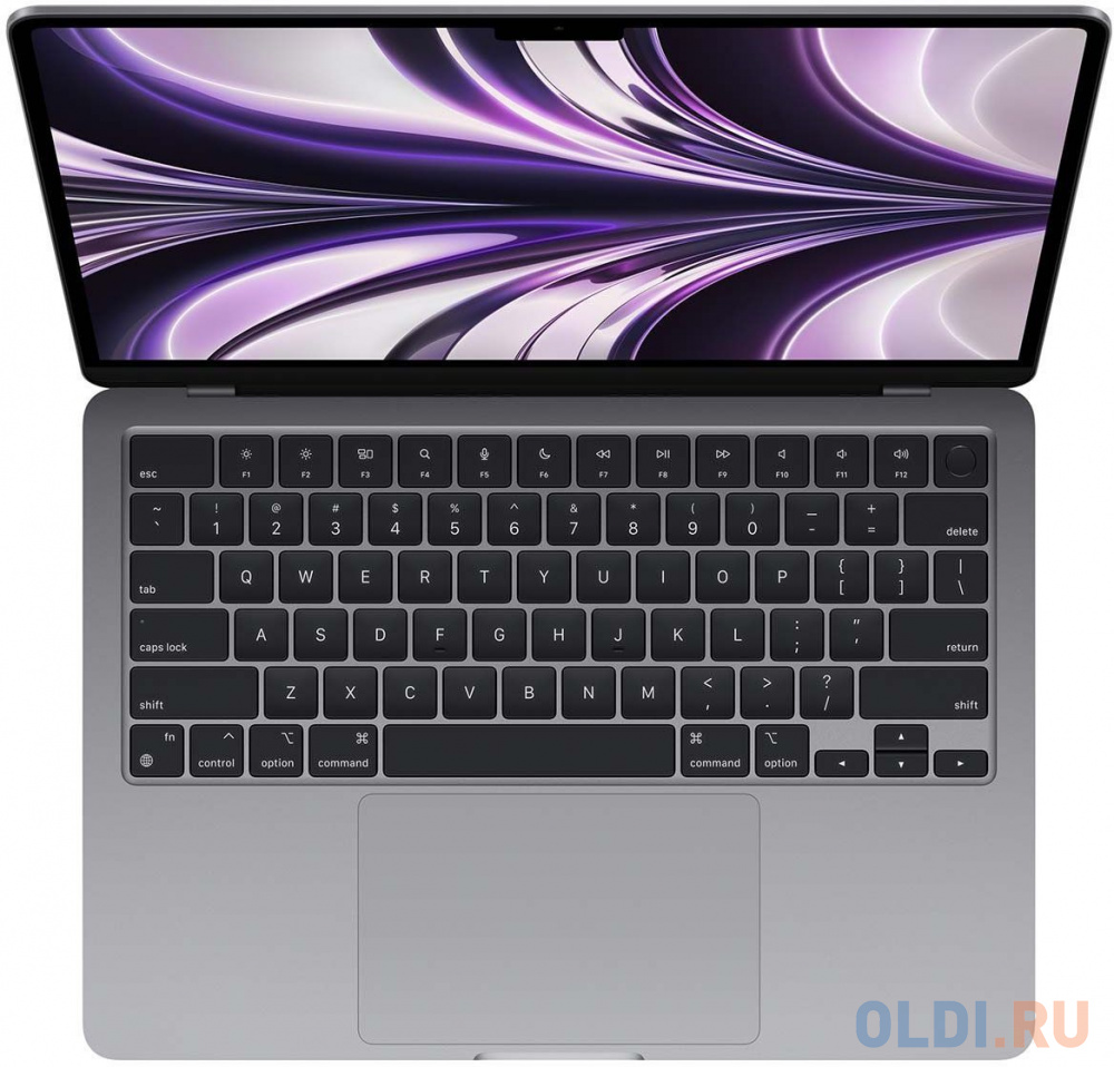 Ноутбук Apple MacBook Air A2681 M2 8 core 8Gb SSD256Gb 13.6" IPS (2560x1664) Mac OS grey space WiFi BT Cam Z15S000F7 - фото 2