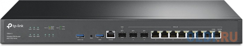 TP-Link ER8411 Omada VPN-маршрутизатор с портами 10 Гбит/с маршрутизатор tp link tl r480t