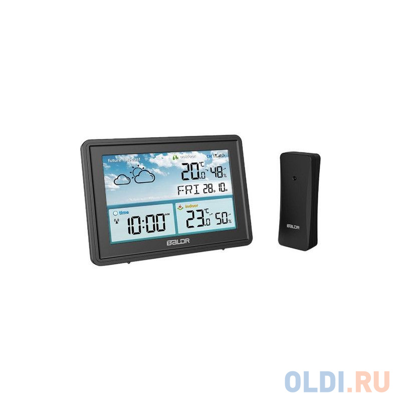 BALDR B0359WST2H2R-BLACK Беспроводная метеостанция, черный Вид№2