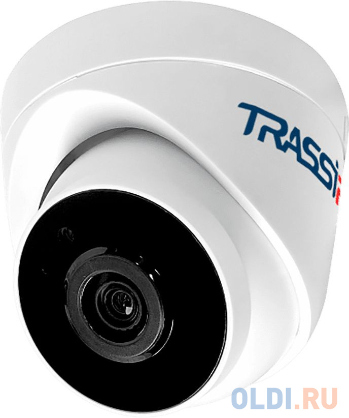 Камера видеонаблюдения IP Trassir TR-D4S1 v2 3.6-3.6мм цв. корп.:белый камера видеонаблюдения ip dahua dh ipc hfw3841tp zs 2 7 13 5мм корп белый