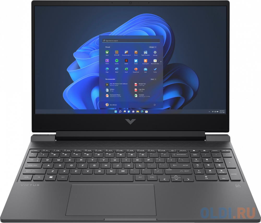 

Ноутбук HP Victus 15-fa0032dx 68Y11UA 15.6", Серебристый