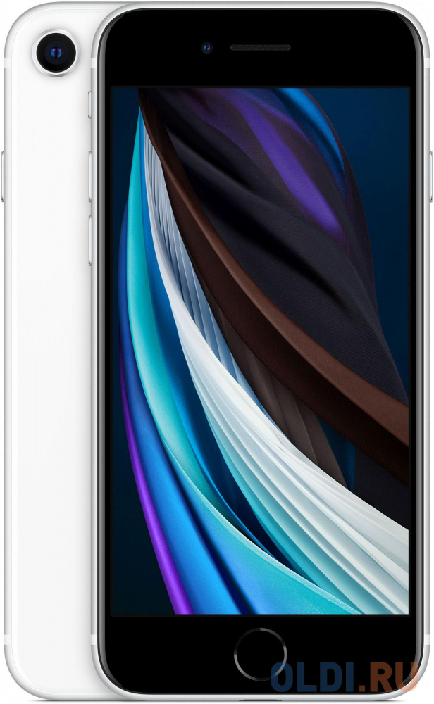 Смартфон Apple A2296 iPhone SE 2020 128Gb 3Gb белый моноблок 3G 4G 1Sim 4.7