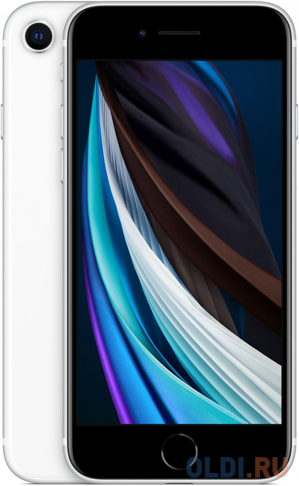 

Смартфон Apple A2296 iPhone SE 2020 128Gb 3Gb белый моноблок 3G 4G 1Sim 4.7" 750x1334 iOS 15 12Mpix 802.11 a/b/g/n/ac/ax NFC GPS GSM900/1800 GSM1