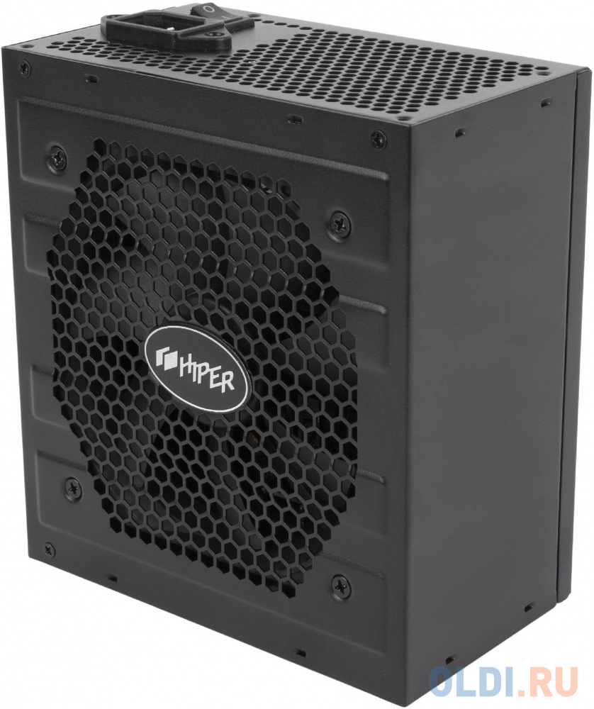 Блок питания Hiper ATX 800W HPB-800FMK2 80+ gold (24+4+4pin) APFC 120mm fan 6xSATA Cab Manag RTL фото