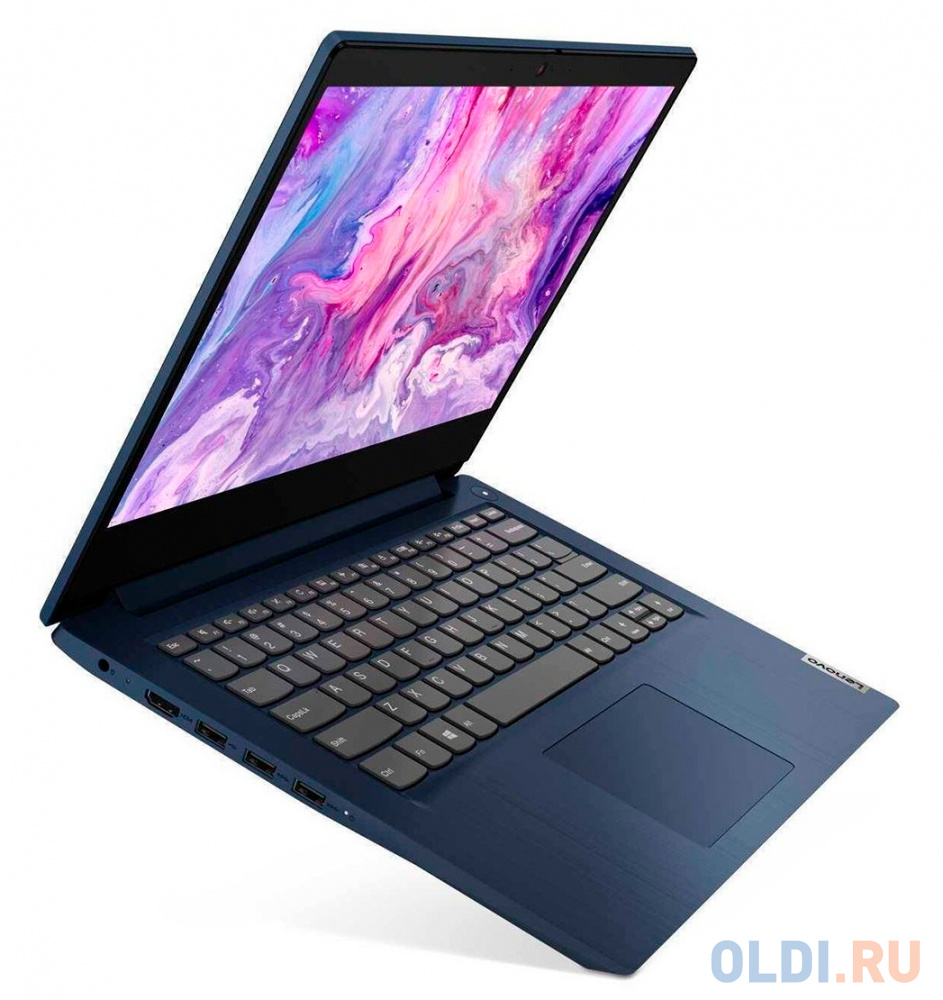 Ноутбук Lenovo IdeaPad 3 15IIL05 Core i3 1005G1 8Gb SSD512Gb Intel UHD Graphics 15.6" IPS FHD (1920x1080) Windows 10 Home blue WiFi BT Cam (81WE0 81WE01BERU - фото 3