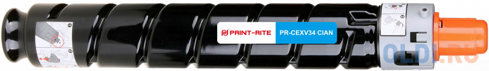 Картридж лазерный Print-Rite TFC388CPRJ PR-CEXV34 CIAN C-EXV34 Cian голубой (19000стр.) для Canon IR Advance C2030L/C2030i/C2020L/C2020i/C2025i Картридж лазерный Print-Rite TFC388CPRJ PR-CEXV34 CIAN C-EXV34 Cian голубой (19000стр.) для Canon IR Advance C2030L/C2030i/C2020L/C2020i/C2025i фото