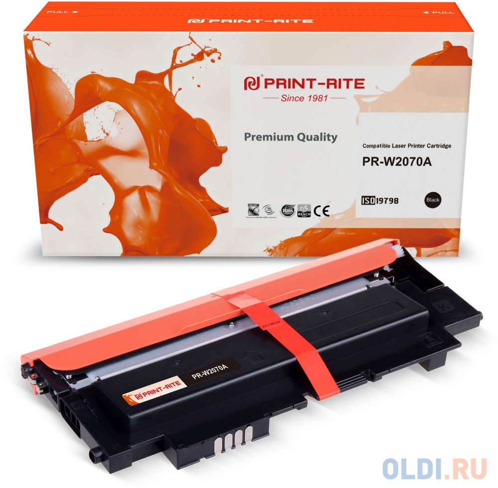 Картридж лазерный Print-Rite TFHA9NBPU1J PR-W2070A W2070A черный (700стр.) для HP Color Laser 150a/150nw/178nw MFP/179fnw MFP Картридж лазерный Print-Rite TFHA9NBPU1J PR-W2070A W2070A черный (700стр.) для HP Color Laser 150a/150nw/178nw MFP/179fnw MFP фото