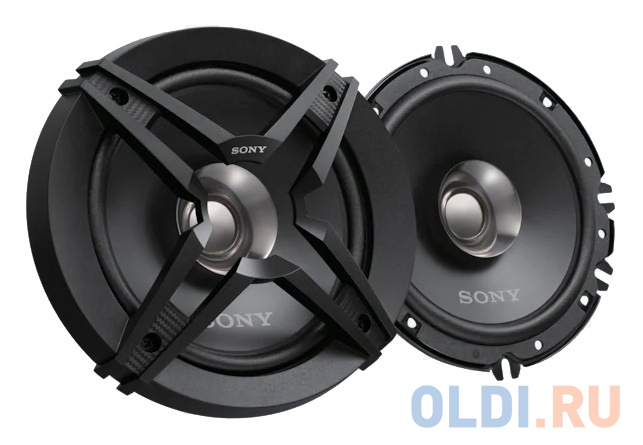 Колонки автомобильные Sony XS-FB161E 260Вт 90дБ 16см (6дюйм) (ком.:2кол.) коаксиальные однополосные минисистема sony mhc v90dw 2000вт cd cdrw dvd dvdrw fm usb bt