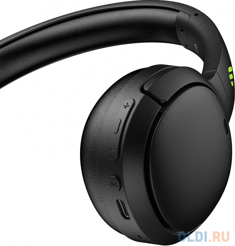 Гарнитура накладные Edifier WH500 черный беспроводные bluetooth оголовье фото