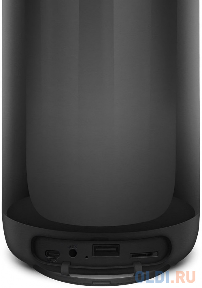 Мобильные колонки SVEN PS-260 1.0 чёрные (10W, mini Jack, USB, Bluetooth, micro SD, подсветка, USB Type-C, 2000 мA) фото