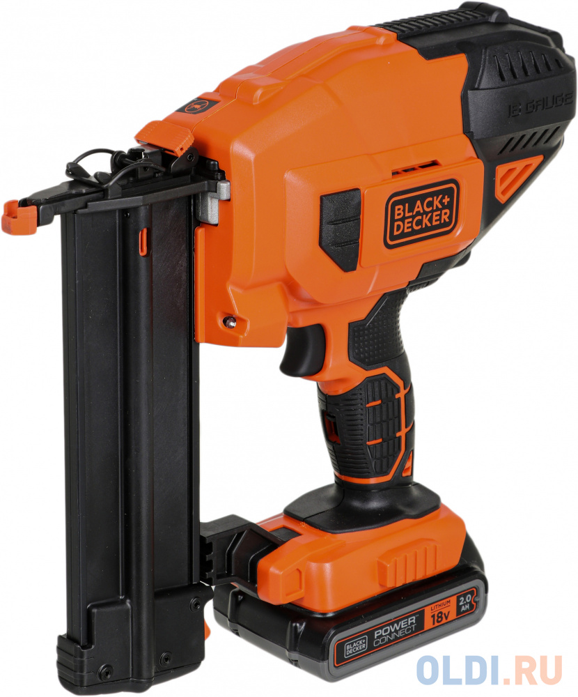 

Степлер аккумуляторный Black+Decker BCNG01D1-QW гвозди тип 300 / 500