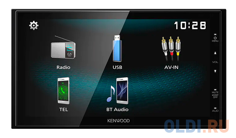 Автомагнитола Kenwood DMX1025BT 2DIN 4x50Вт фото