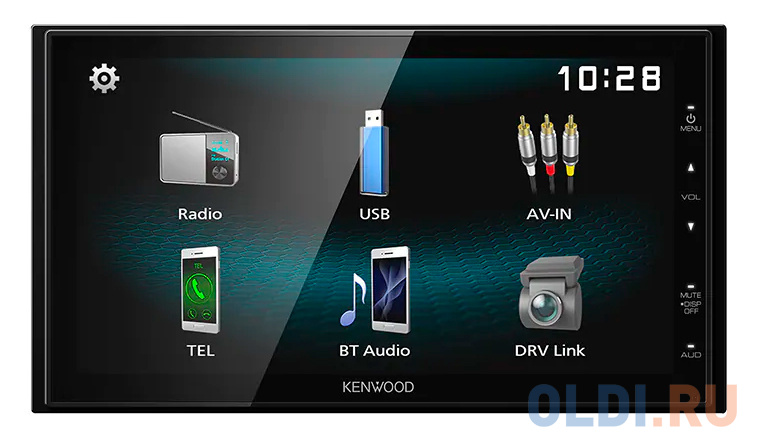 Автомагнитола Kenwood DMX1025BT 2DIN 4x50Вт фото