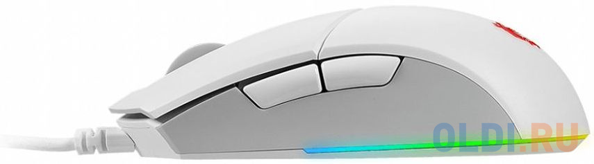 Мышь MSI Clutch GM11 белый оптическая (5000dpi) USB (5but) фото