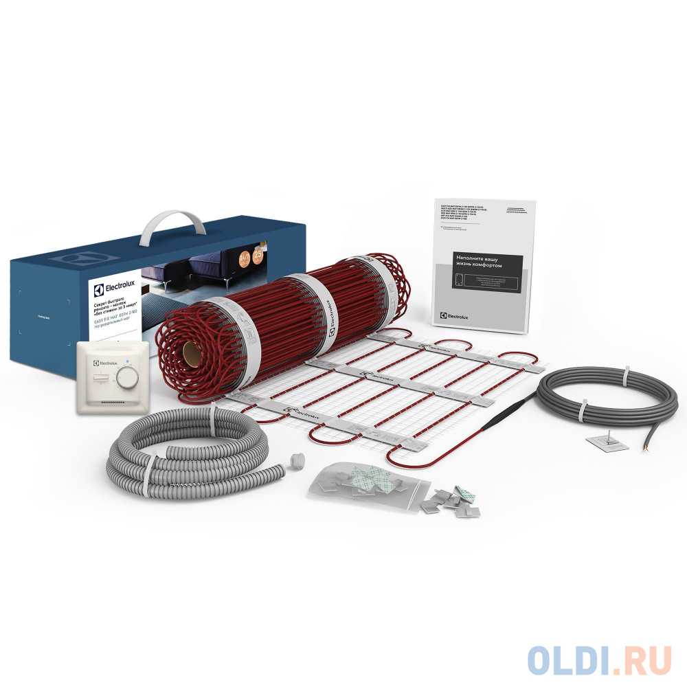 

Мат ELECTROLUX EEFM 2-180-10 (комплект теплого пола c терморегулятором)