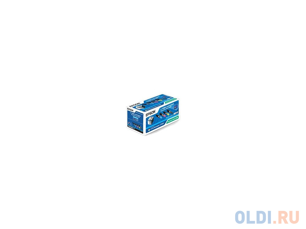 

Тонер-Картридж Epson C13S050268 для AcuLaser C1100 черный+голубой+пурпурный+желтый