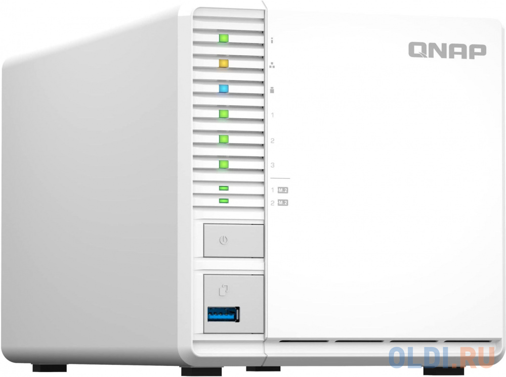 Сетевое хранилище NAS Qnap Original TS-364-8G 3-bay настольный Celeron N5095 - фото 4