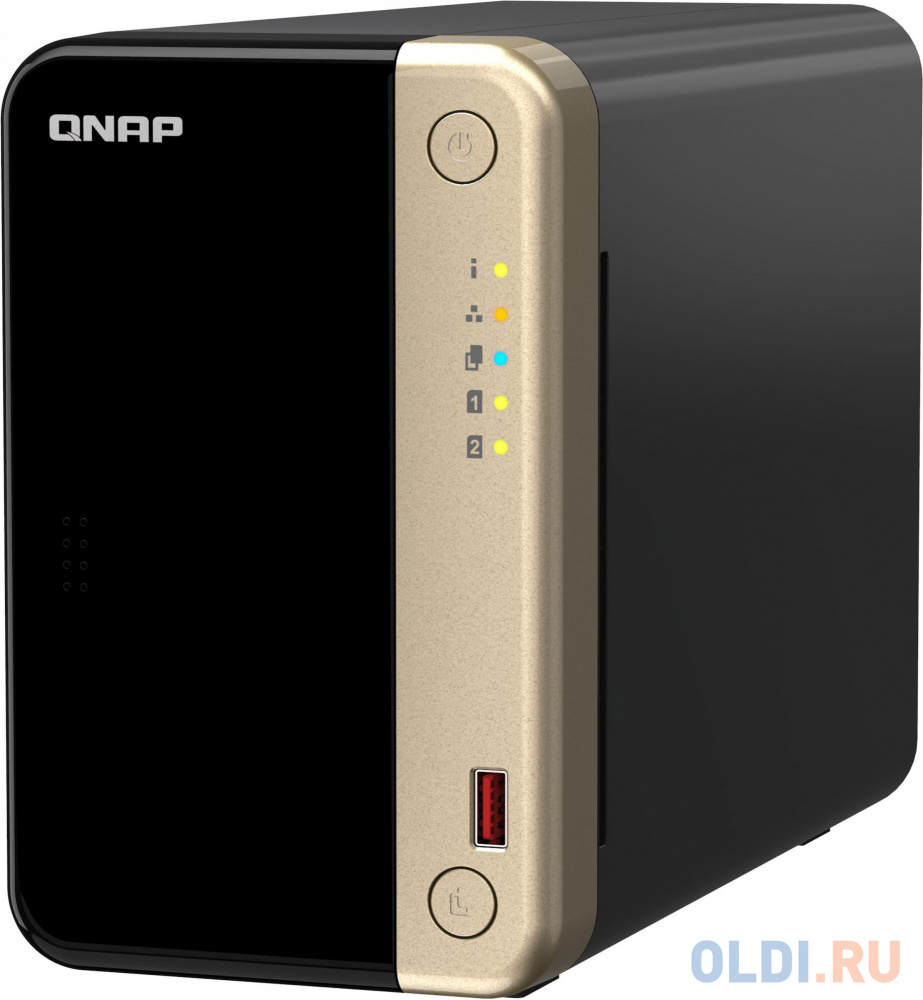 Сетевое хранилище NAS Qnap Original TS-264-8G 2-bay настольный Celeron N5095 - фото 4