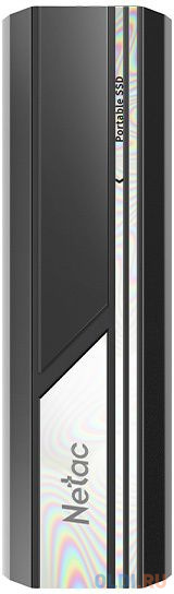 Накопитель SSD Netac USB-C 1Tb NT01ZX10-001T-32BK ZX10 2.5" черный - фото 1