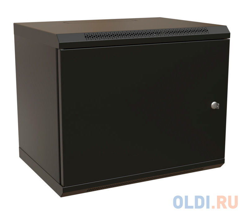 

Шкаф коммутационный WRline (WR-TW-1245-SR-RAL9004) настенный 12U 600x450мм пер.дв.металл 2 бок.пан. 60кг черный 370мм 650мм IP20 сталь