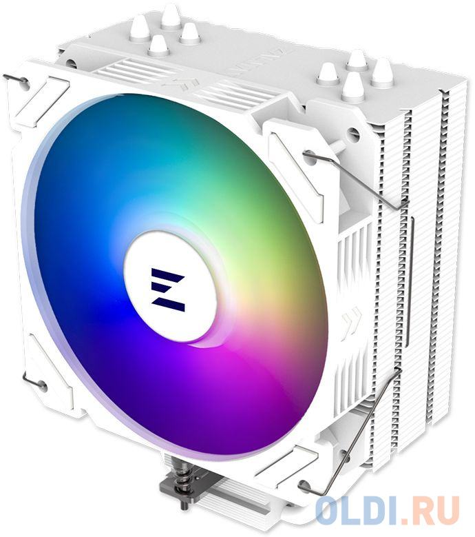 Cooler Zalman CNPS9X PERFORMA WHITE ARGB 180W вентилятор lamptron prism argb   120x120x25 мм 1500 об мин 35 дба pwm argb подсветка 3 шт в упаковке