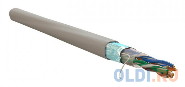 

Кабель информационный WRline WR-FTP-4P-C5E-PVC-GY кат.5E F/UTP 4X2X24AWG PVC внутренний 305м серый
