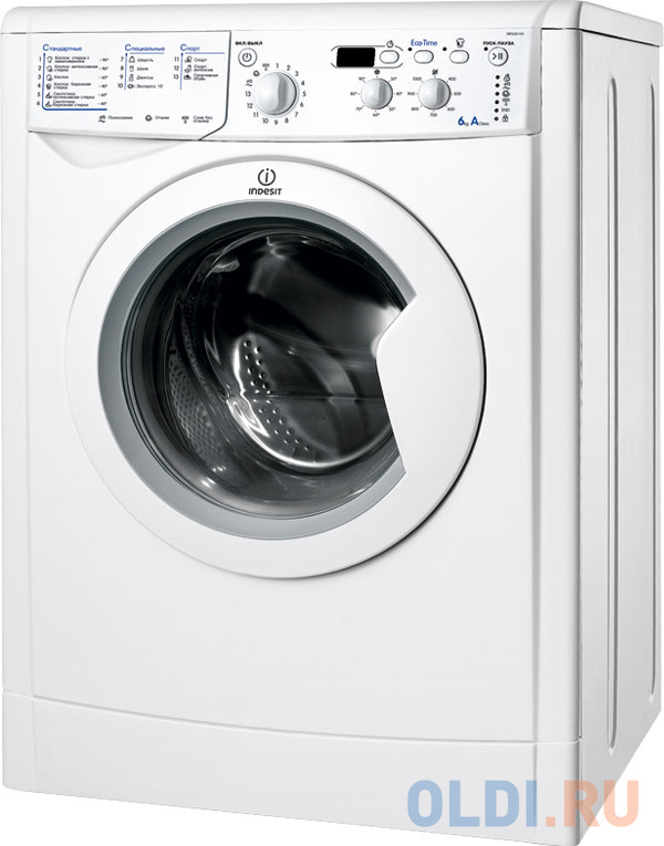 Стиральная машина Indesit IWSD 6105BCISL белый стиральная машина indesit bwsb 51051 белый 8050147022412