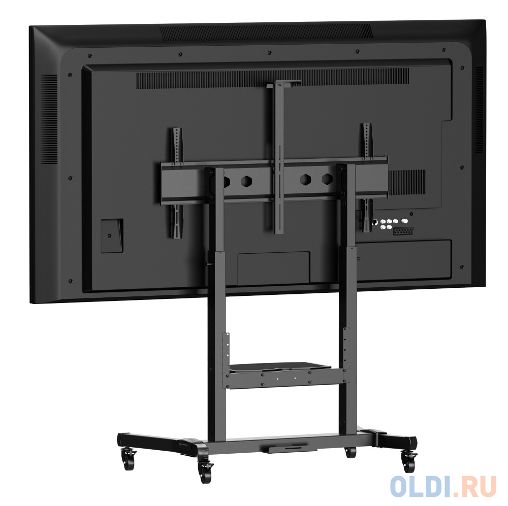 ONKRON стойка для телевизора с кронштейном 50"-100", мобильная, чёрная TS1991 фото
