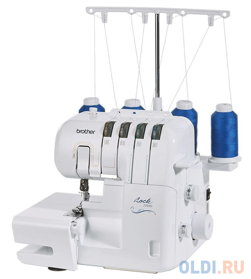 

Оверлок Brother 2104D белый