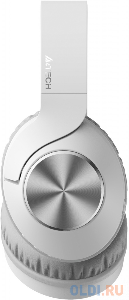 Наушники мониторные A4Tech 2Drumtek BH300 1м белый/серый беспроводные bluetooth оголовье (BH300 GRAYISH WHITE) фото